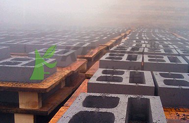 金陽新水泥磚噴霧加濕養護系統