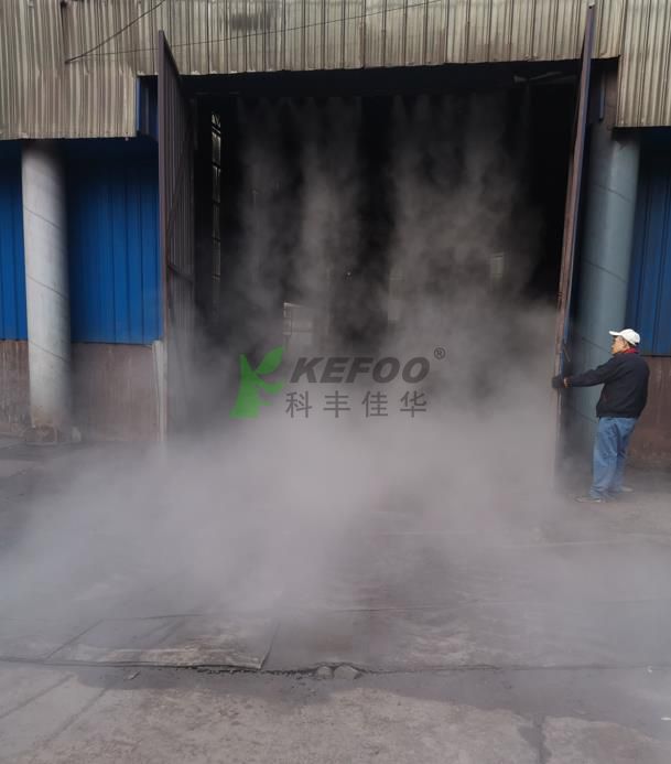 河北鋼鐵廠安裝高壓噴霧降塵系統優點