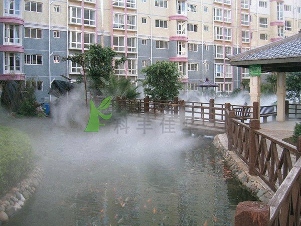 滄州富力盛悅居人造霧霧森系統